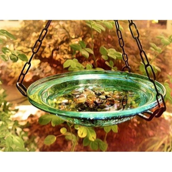 Crackle Glass Bowl, 12-in - Picture 1 of 1